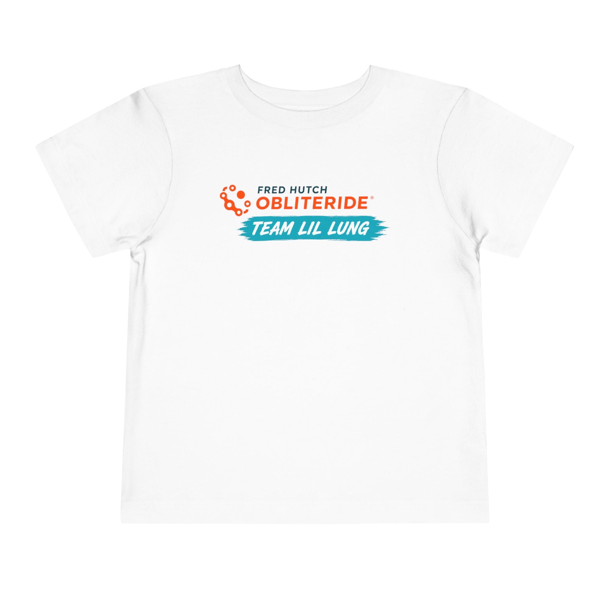 Toddler Tee — "Team Lil Lung" Ride Bikes Fight Cancer Fundraiser Shirt