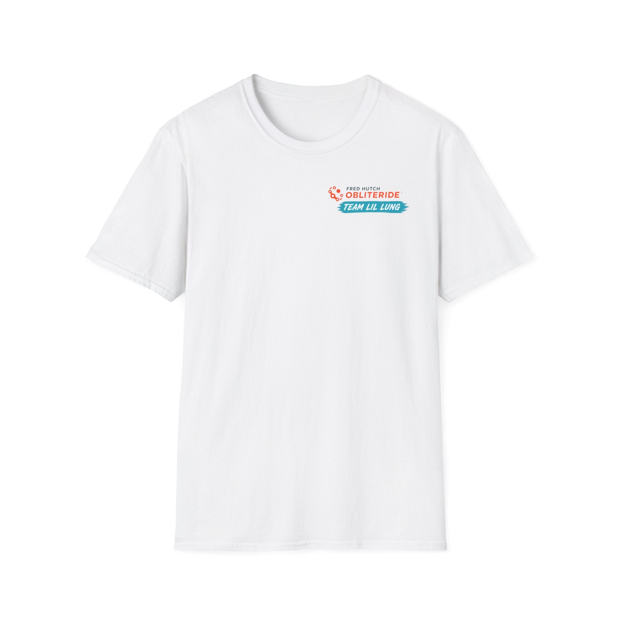 Team Lil Lung Support T-Shirt — 'Fred Hutch Obliteride' Cancer Fundraiser Tee