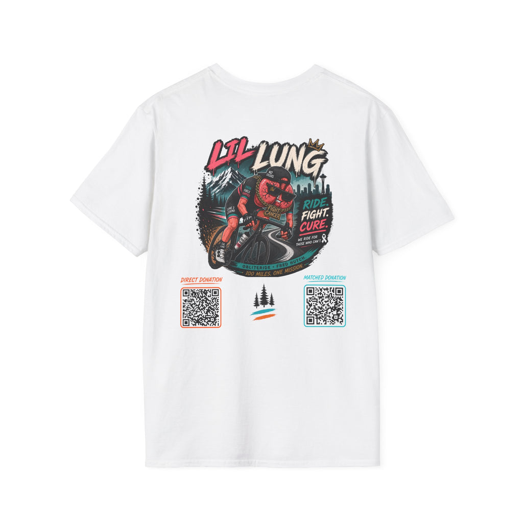 Team Lil Lung Support T-Shirt — 'Fred Hutch Obliteride' Cancer Fundraiser Tee