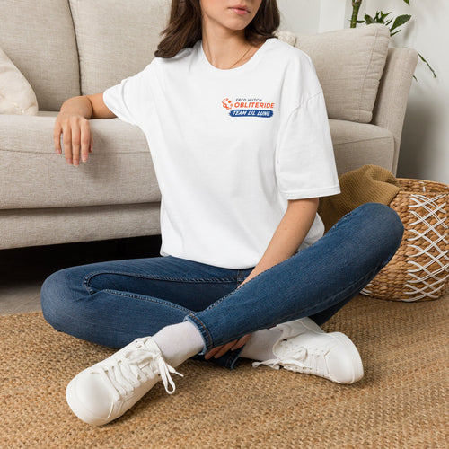 Obliteride Team Li Lung Fundraiser T‑Shirt — Ride 100 Miles to Cure Cancer