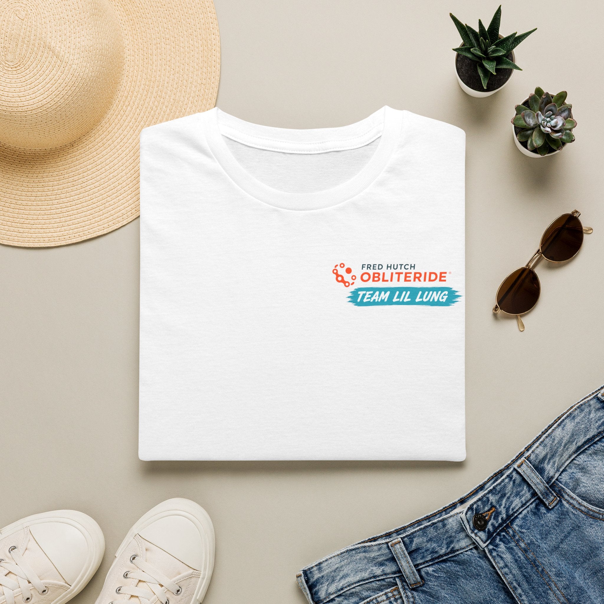 Team Lil Lung Support T-Shirt — 'Fred Hutch Obliteride' Cancer Fundraiser Tee